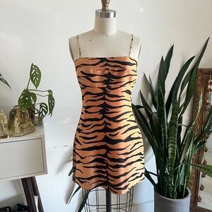 Réalisation Par Christy Silk Mini Dress